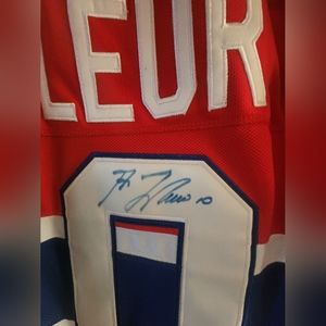 Signed Guy Lafleur Jersey